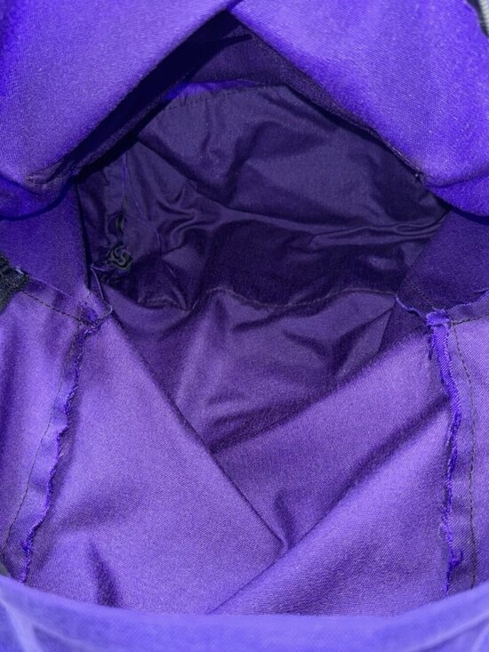 Vintage Eastpak 1990\'s USA Made Electric Purple 1990s Retro Rare Backpack main image 13
